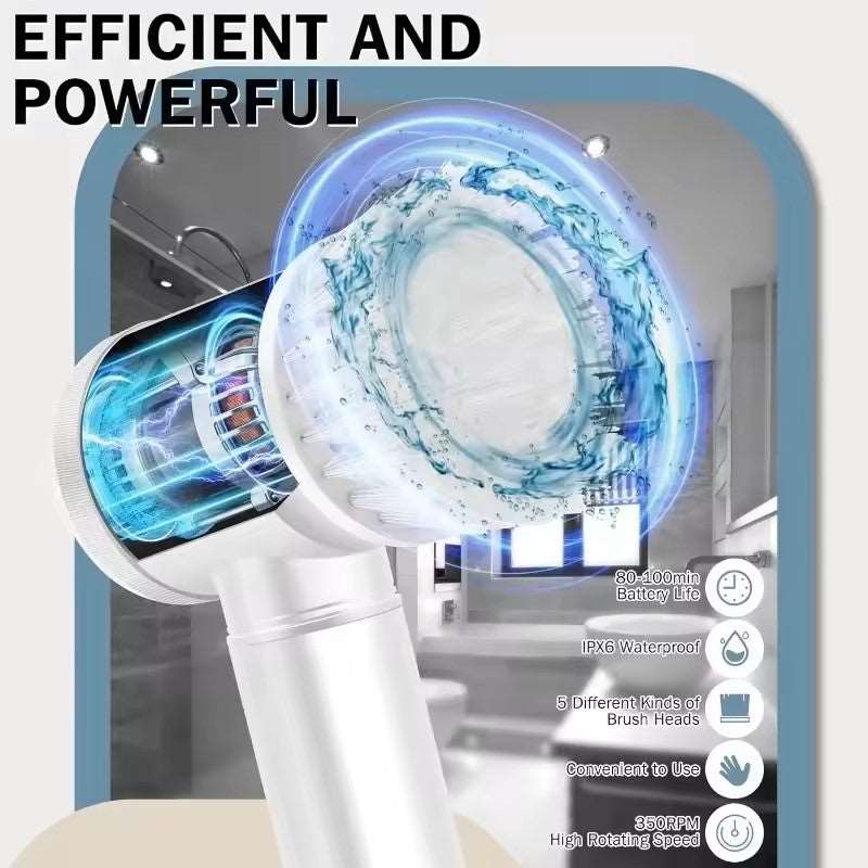 Brosse Électrique : Nettoyage Rapide et Efficace!
