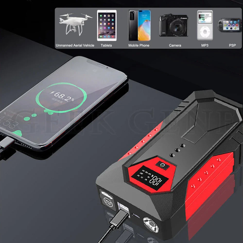 Powerbank & démarreur de saut 18000 mAh